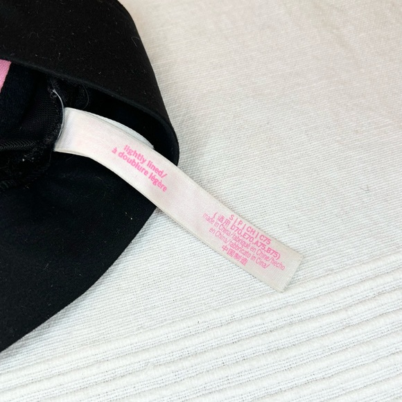 PINK Victoria’s Secret Lightly Lined Black Lace Bra - Picture 5 of 9